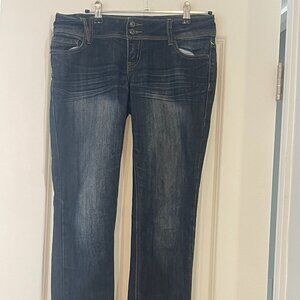 Blue Asphalt Womens Jeans Blue Size 7